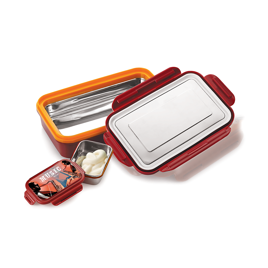 [61834] munch exotica big* steel inner insulated snack pack