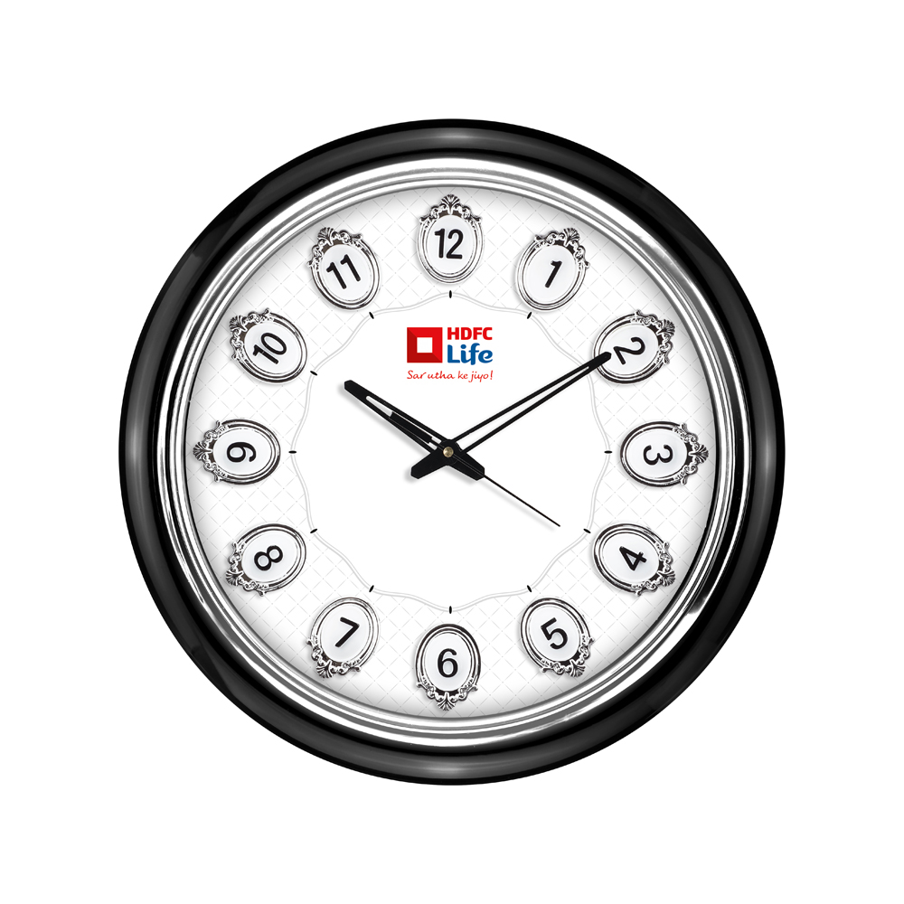 [60008] Wall Clock, Dim 13.25 Round 