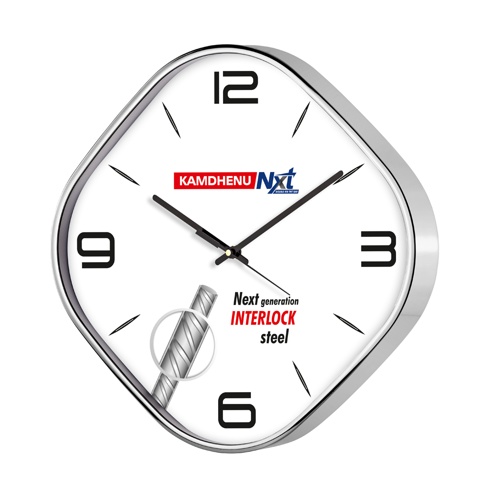 [60028] Wall Clock  - Dimension	11.75"X11.75"