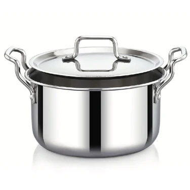 [62407] Triply Stock Pot With LID - 2.6 Litre