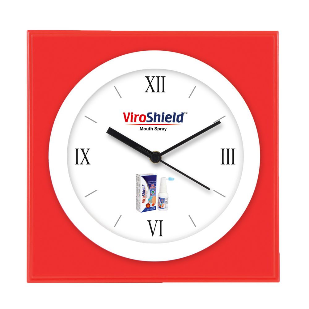 [60104] Wall Clock  - Viroshield