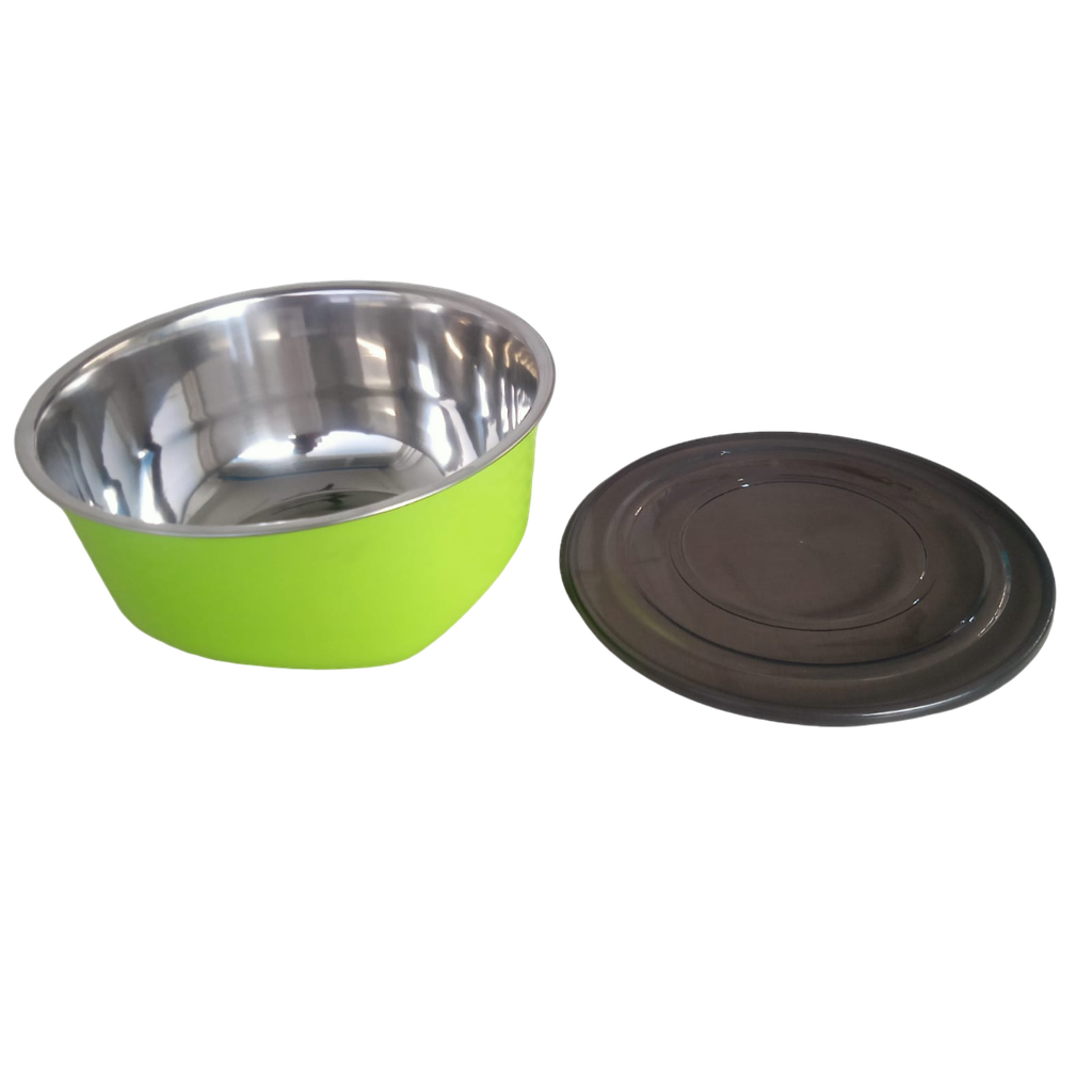 [62871] Bowl Steel inner With Airtight Lid - STAR 1500 ML