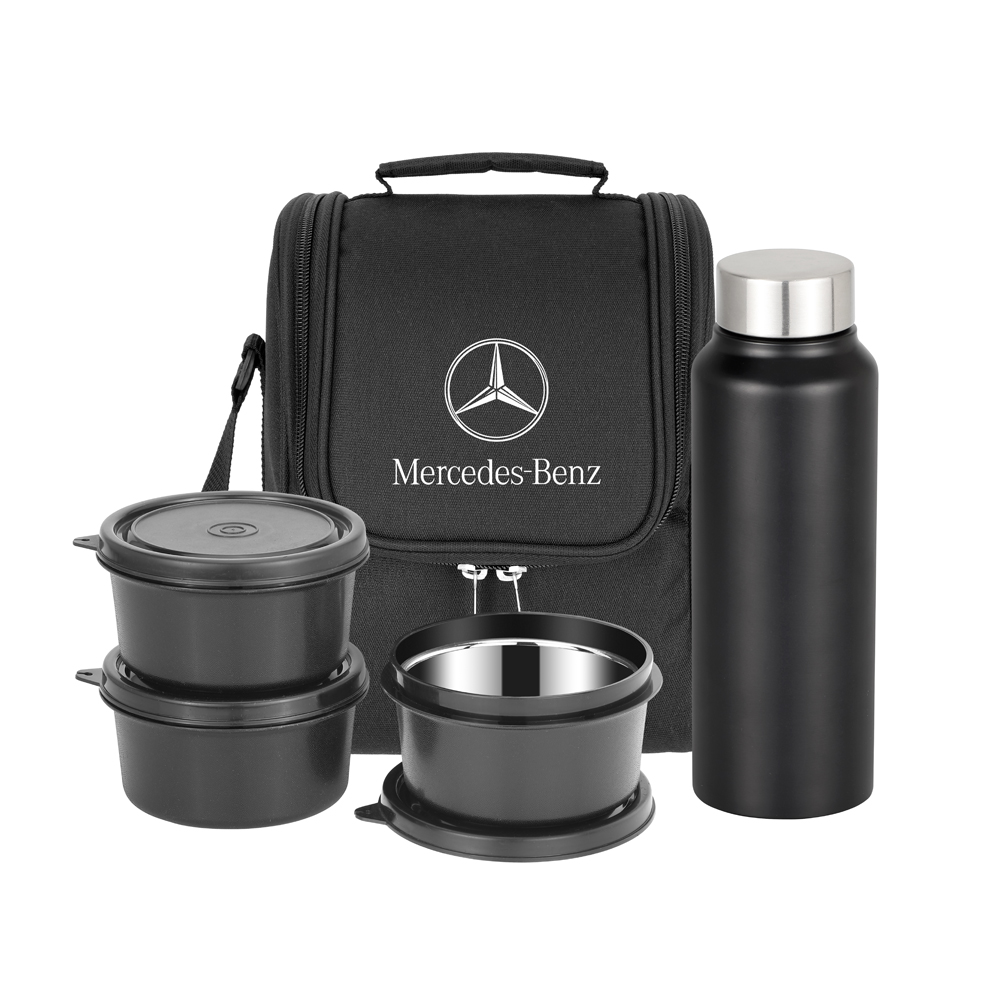 [60221] Lunch Box - St. Steel - Mercedes Benz