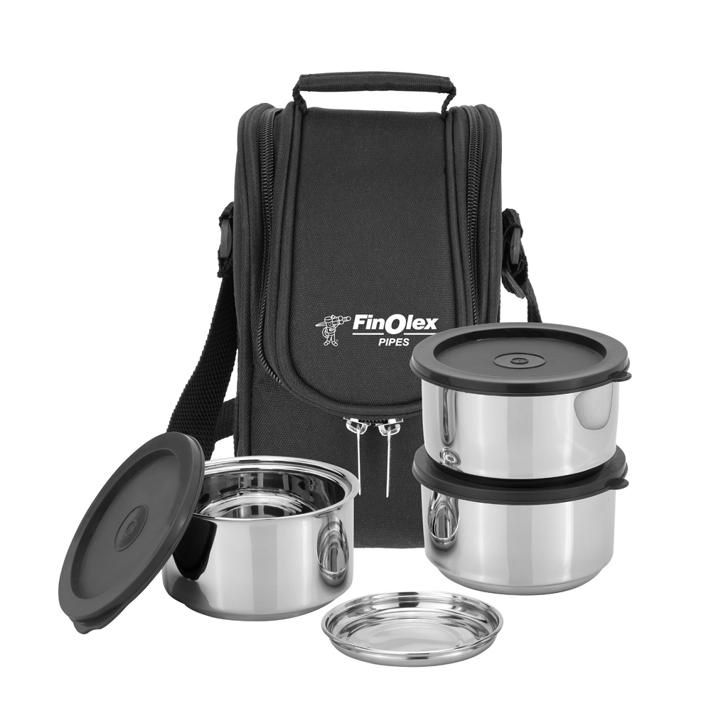 [60225] Lunch Box - St. Steel - Finolex