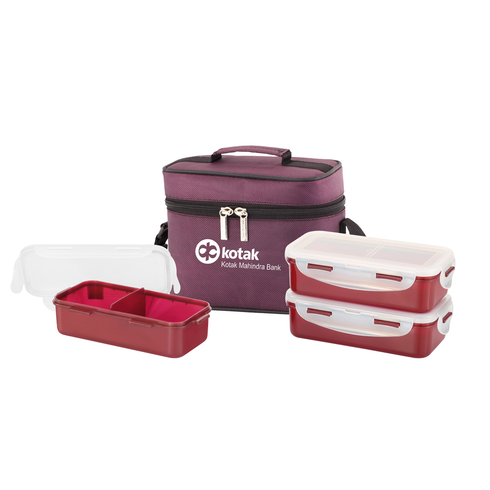 [60232] Lunch Box - Plastic - Kotak Mahindra Bank
