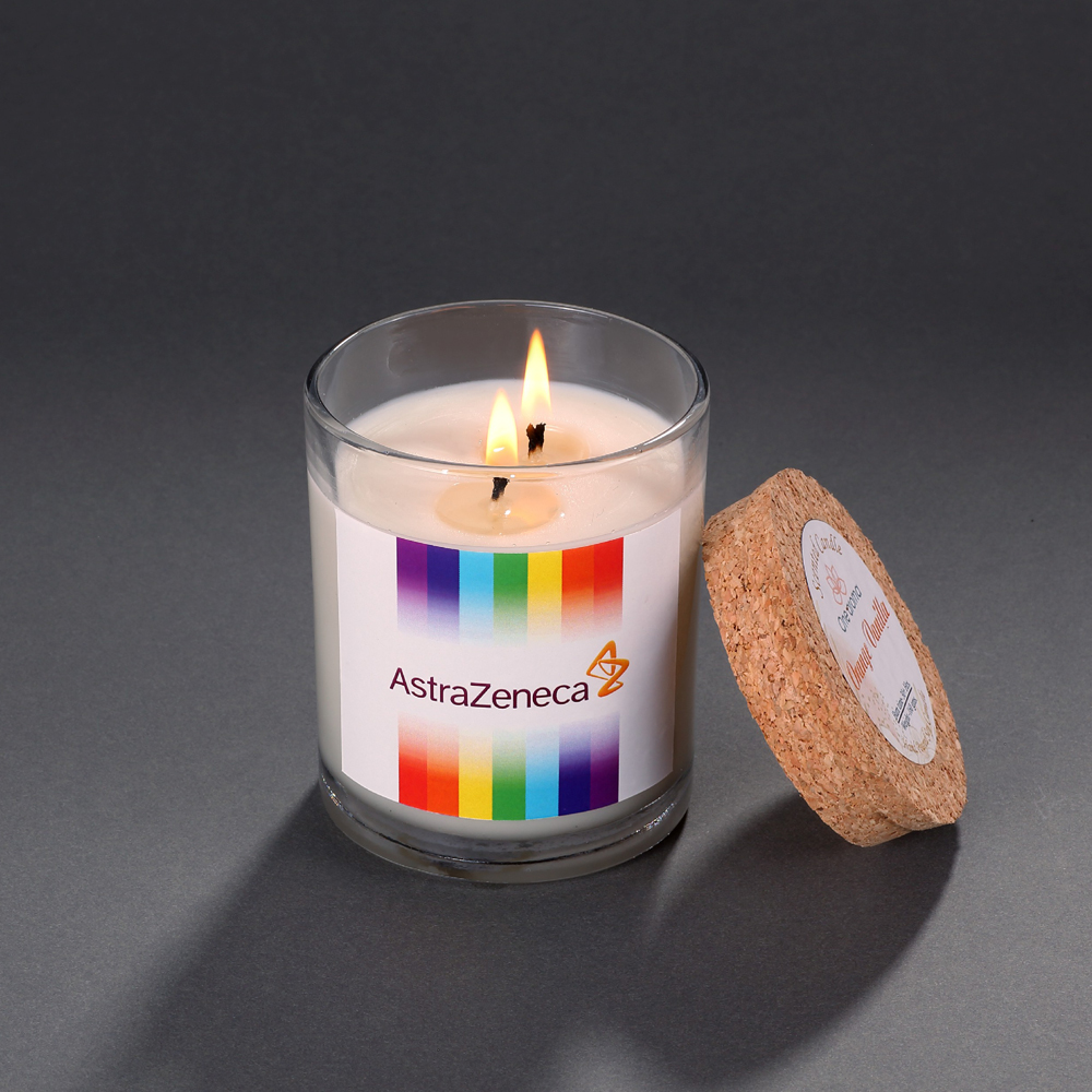 [60255] Scented Candles - 160 Grams, Fragrance - Orange Vanilla - Astra Zeneca