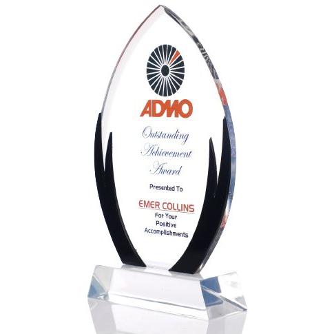 [60413] 8" Outstanding Achievement Memento