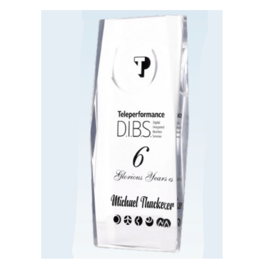 [60425] Rectangular Acrylic memento 