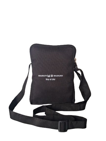 [52870] Cross Body Compact Sling Gadget Bag (19 X 14 X 3 Cm)